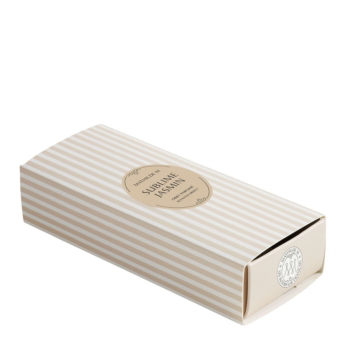 Coffret de 3 décors fondants en cire parfumée - SUBLIME JASMIN blanc, MATHILDE M