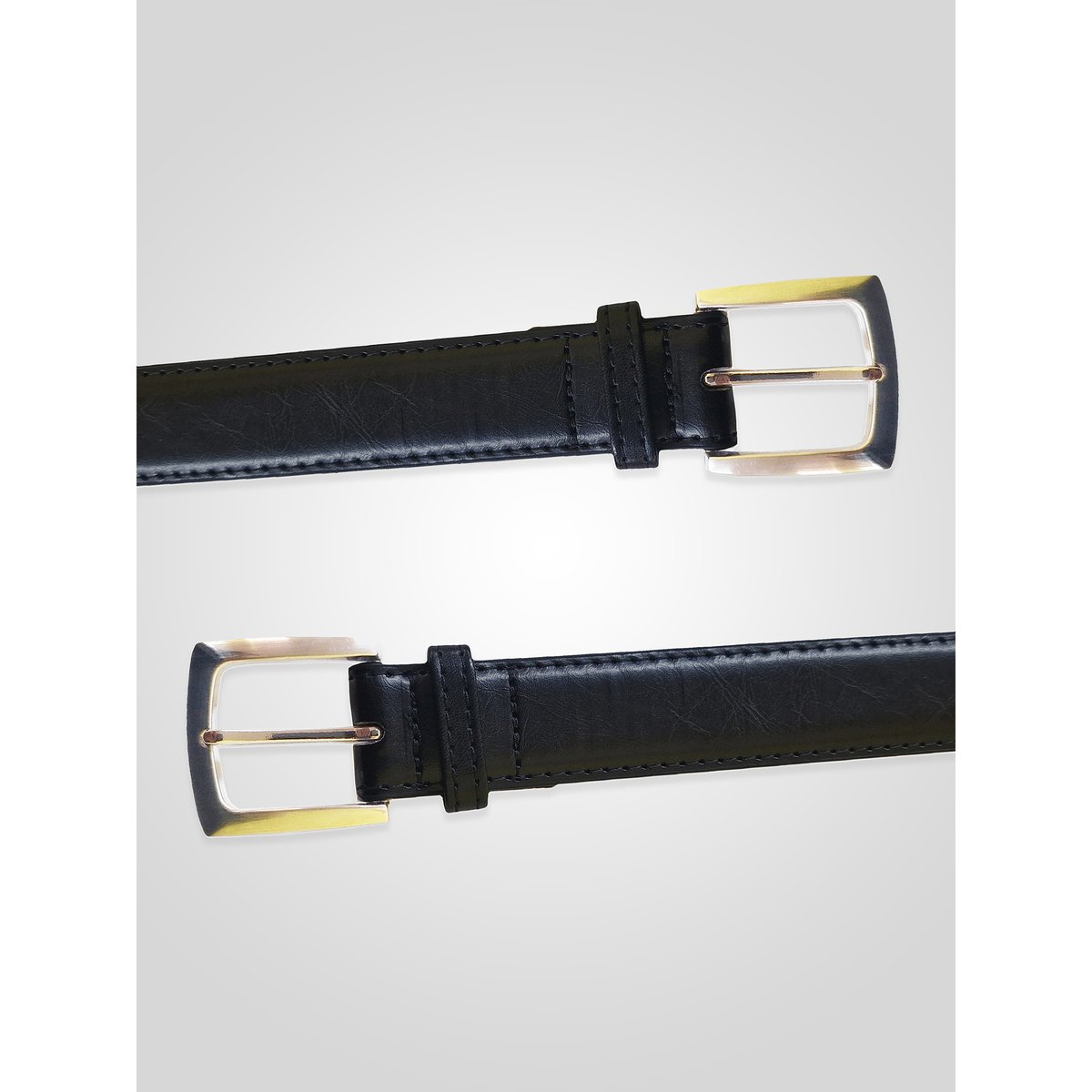 Ceinture grande taille LEWIS noir, DUKE