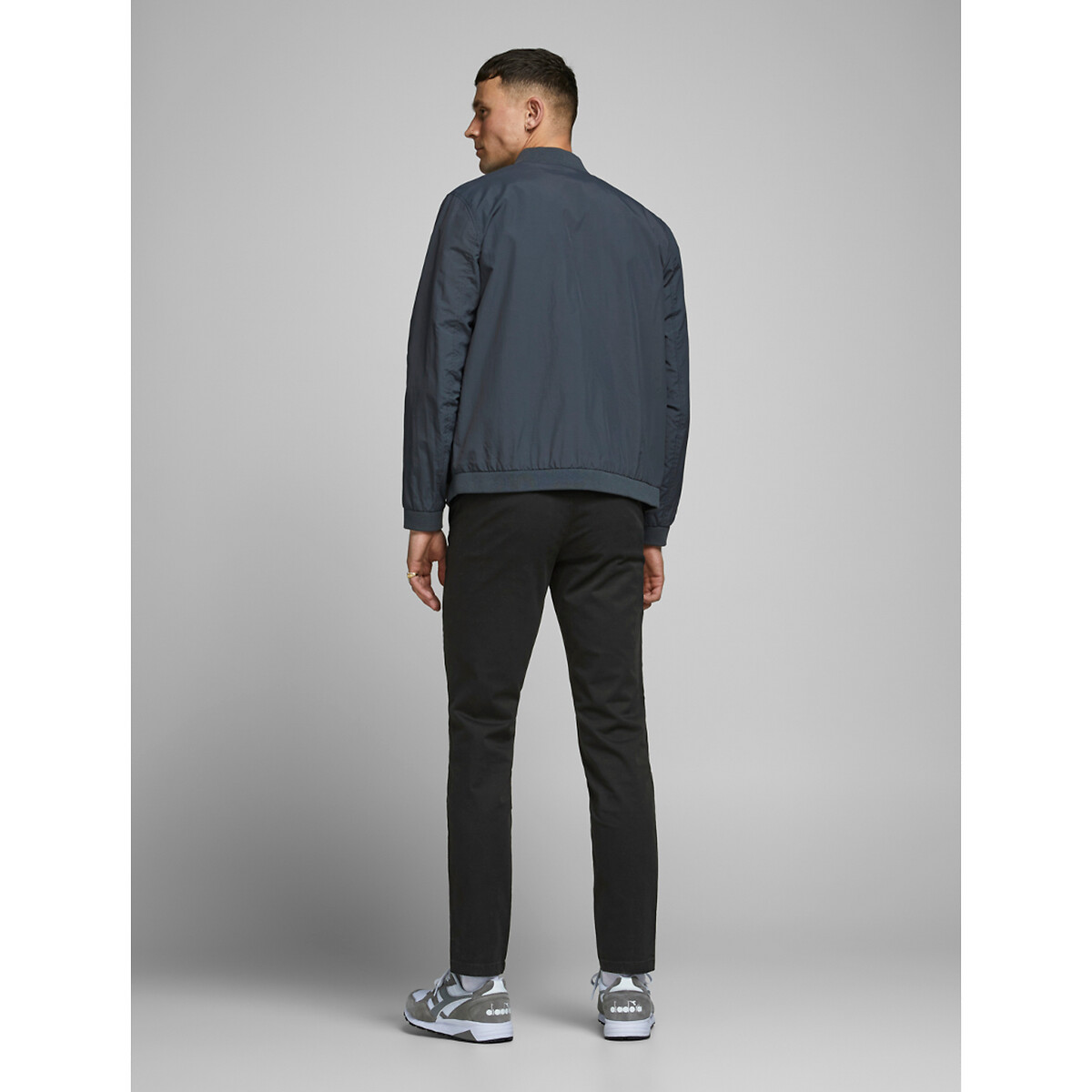 Pantaloni chino slim Marco nero , JACK & JONES