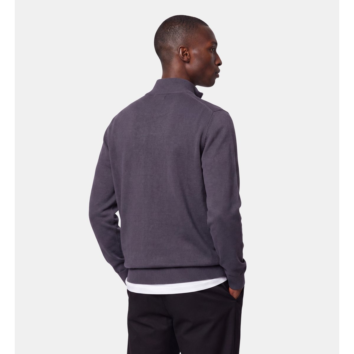 pull col camionneur lambcam bleu nuit, GALERIES LAFAYETTE