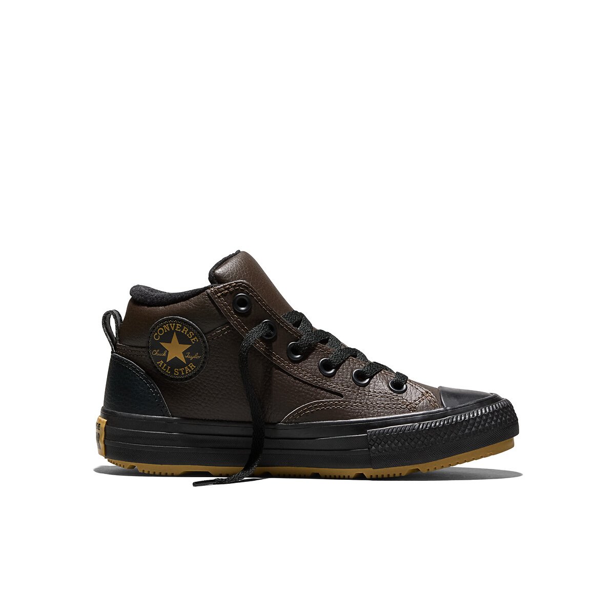 Baskets CTAS MALDEN STREET MID marron foncé, CONVERSE