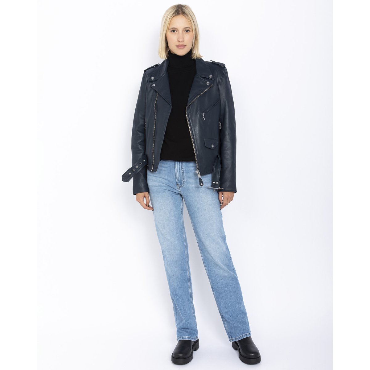Blouson Perfecto® indigo, SCHOTT