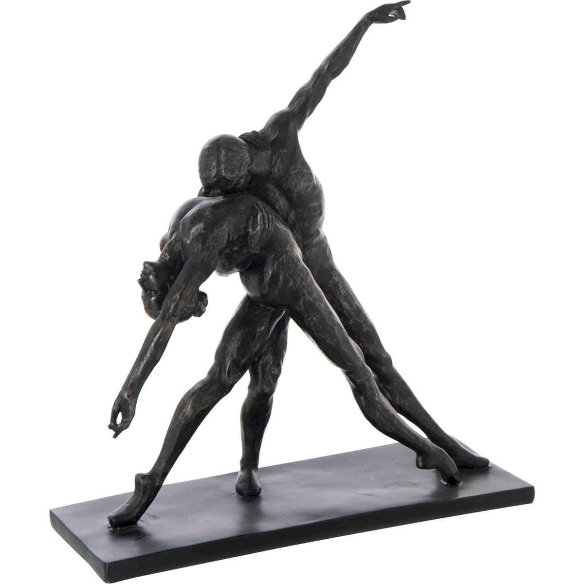 Figurine couple de danse en résine noir, RECOLLECTION