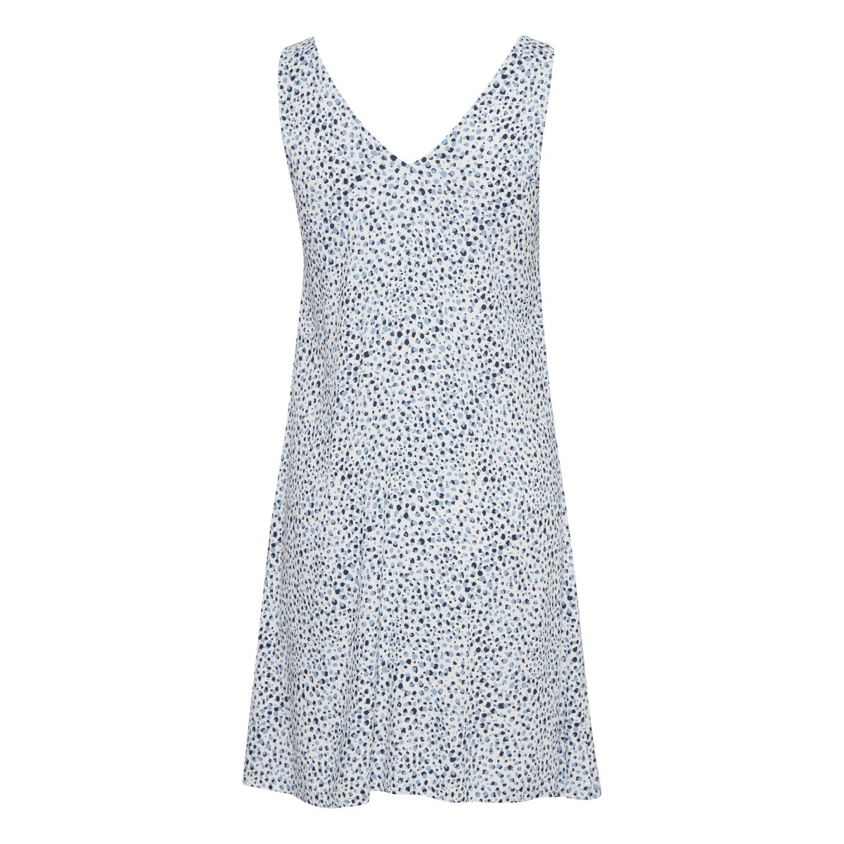 Dress bleu della robbia blue dot aop, ICHI