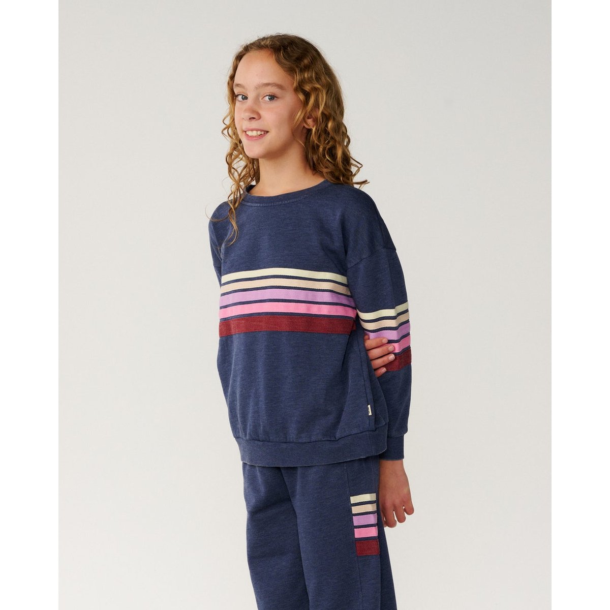Sweat col rond SURF REVIVAL enfant navy, RIP CURL