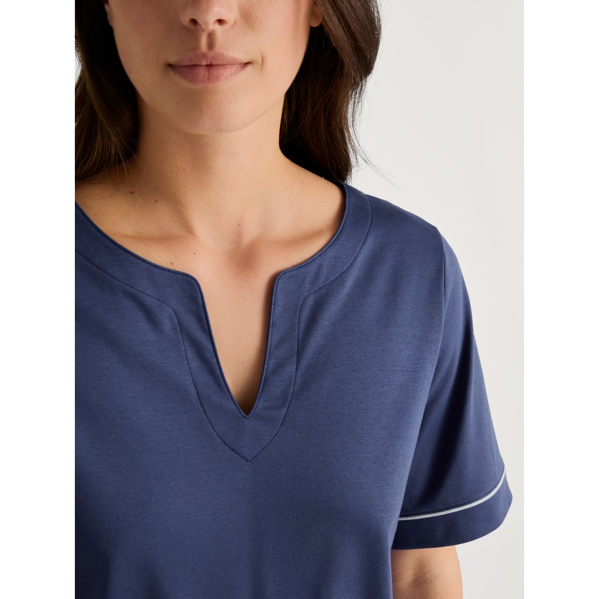 T-shirt manches courtes Coton FAVOURITES MAGIC bleu cobalt, CALIDA