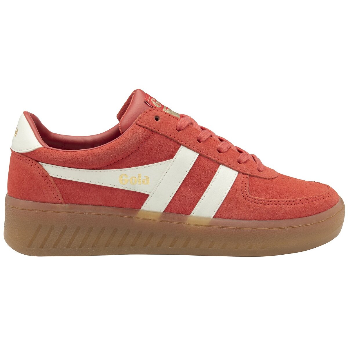 Baskets Grandslam Suede corail/blanc, GOLA