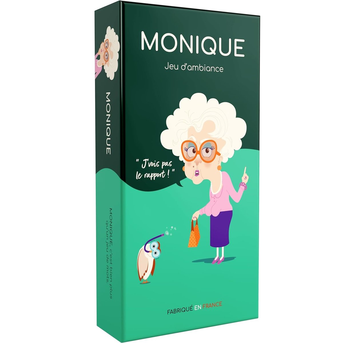 MONIQUE jeu d'ambiance bleu, GIGAMIC
