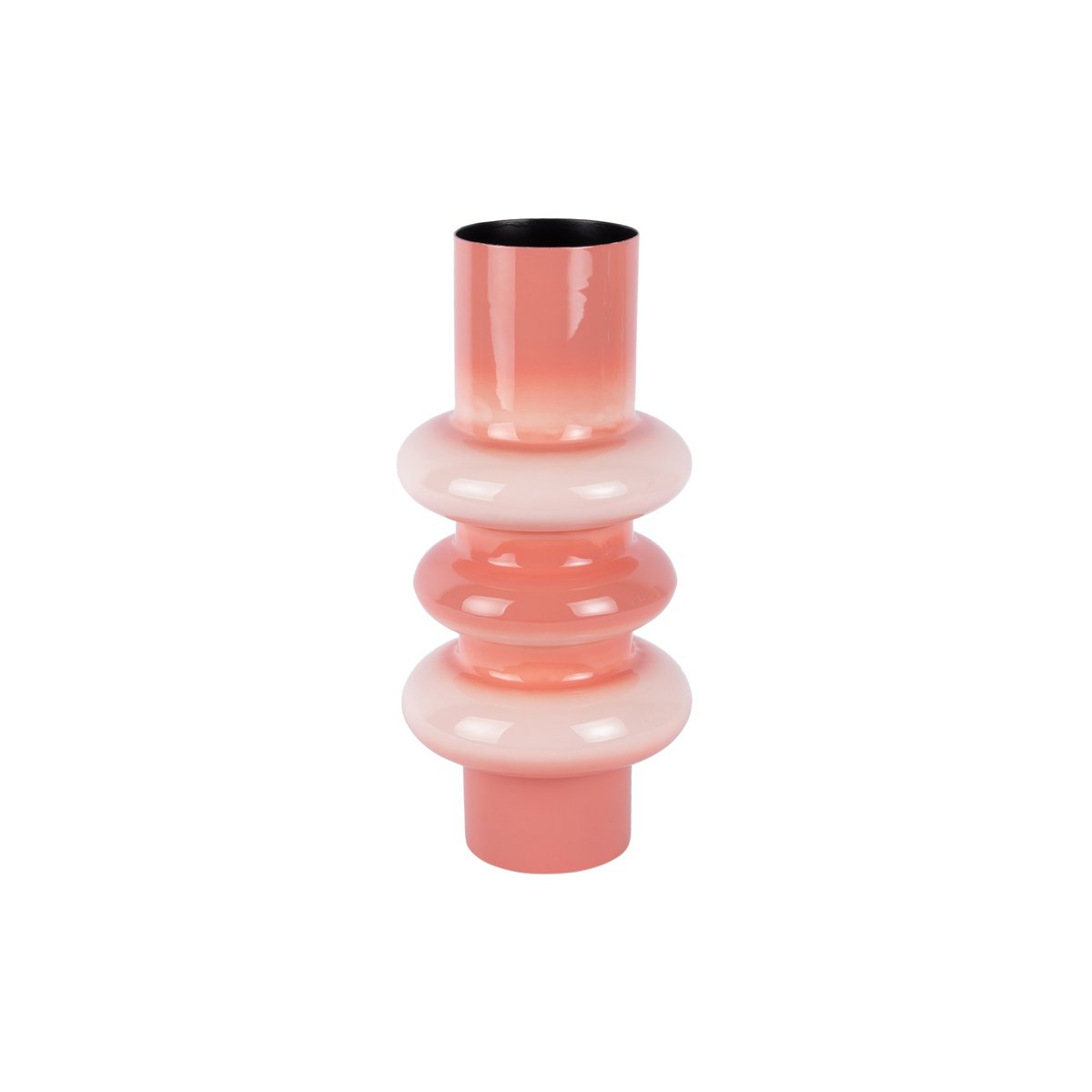 Vase Métal GRATO MEDIUM rose clair, PRESENT TIME