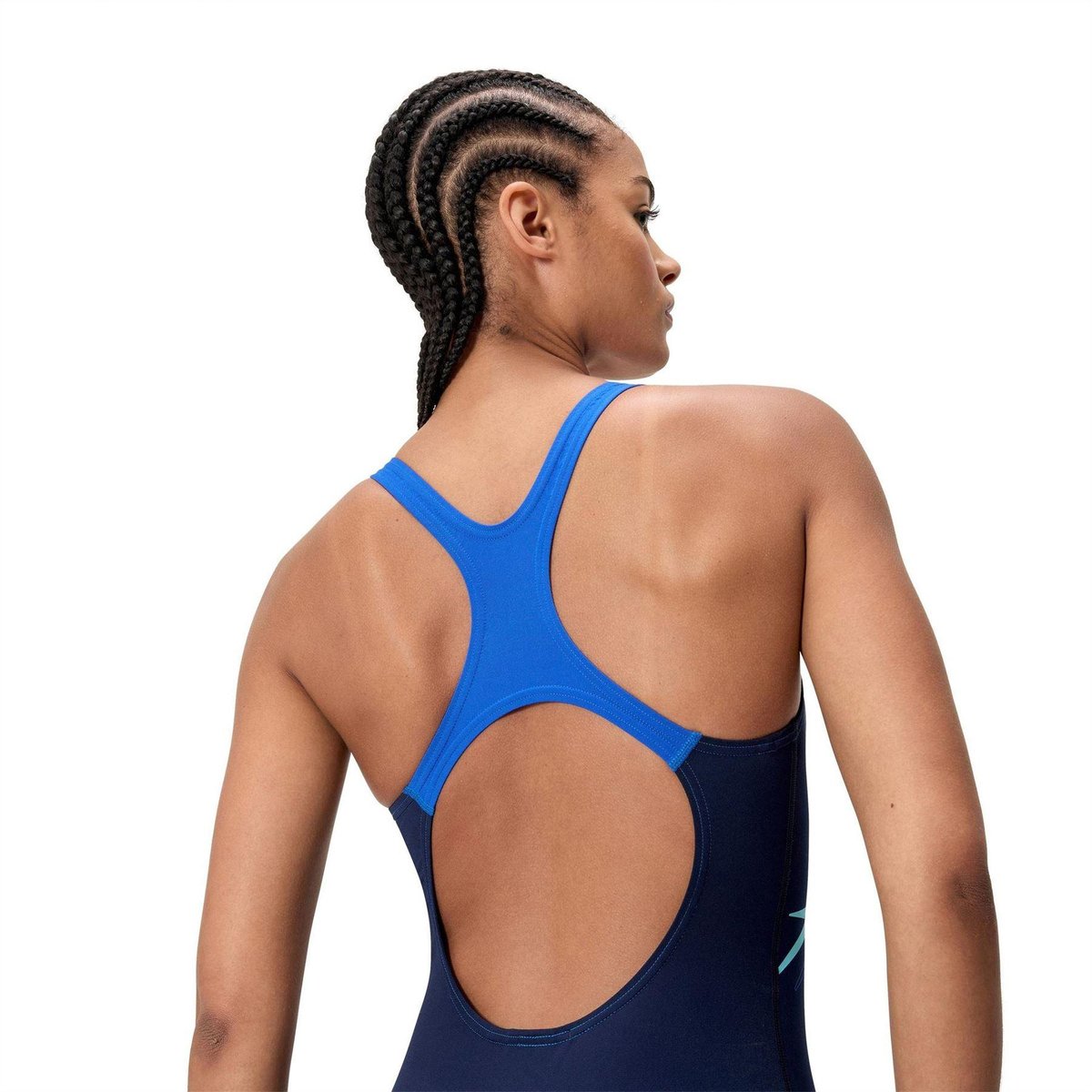 Maillot de bain 1 pièce motif/style imprimé graphique MEDLEY vert, SPEEDO