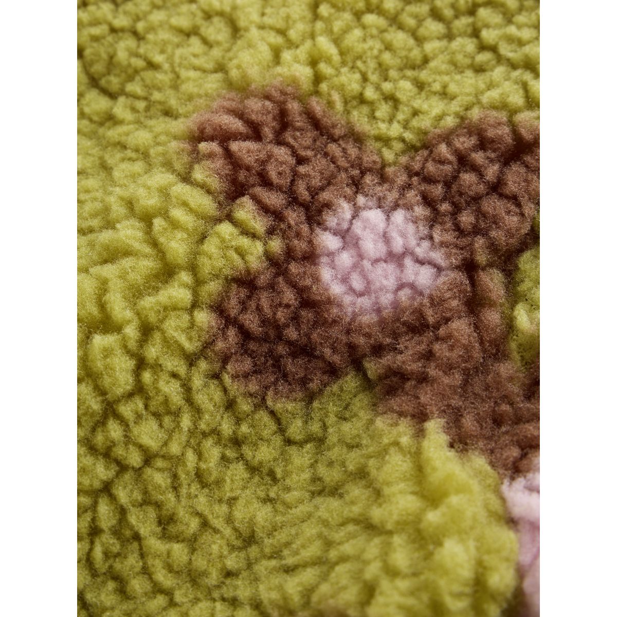 Veste bébé citrine floral borg bouton à travers, NEXT