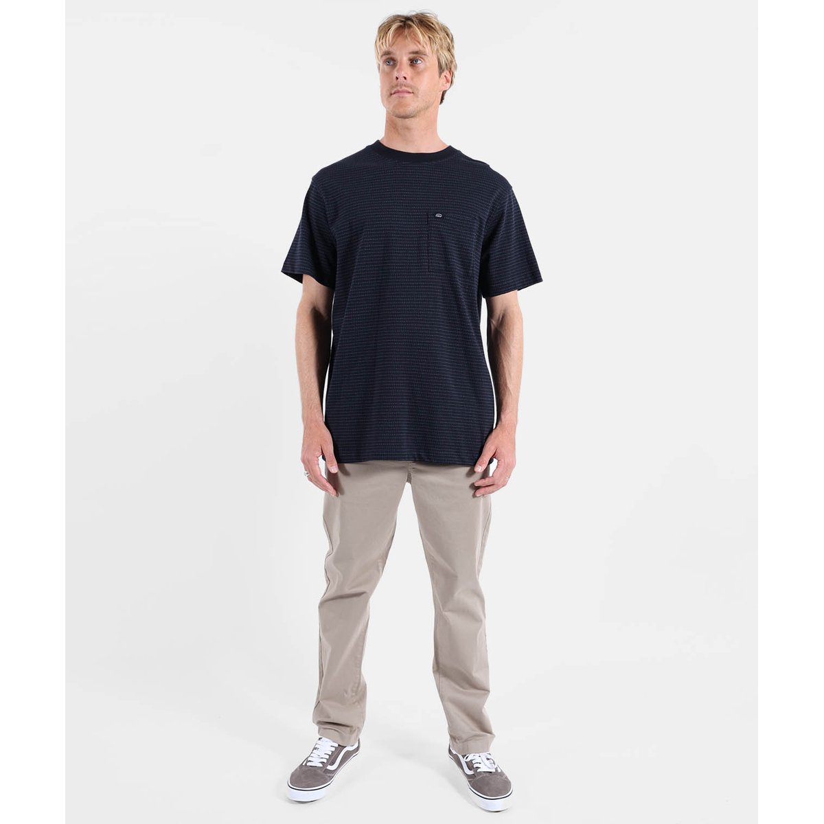 Tee-shirt manches courtes SQUARE deep marine, OXBOW