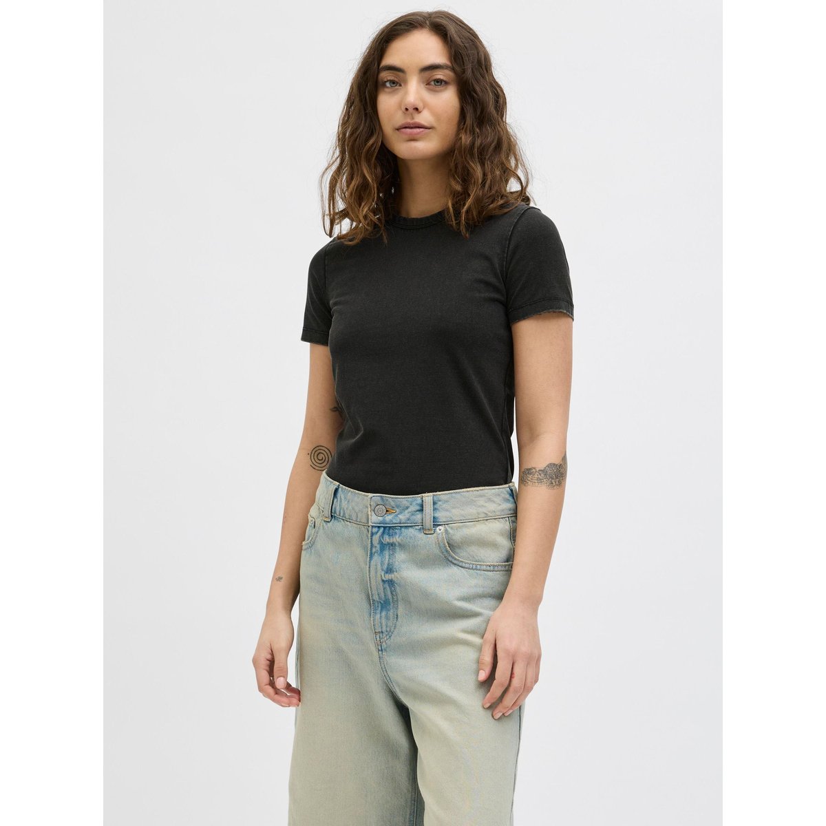 T-Shirt noire - black, JJXX