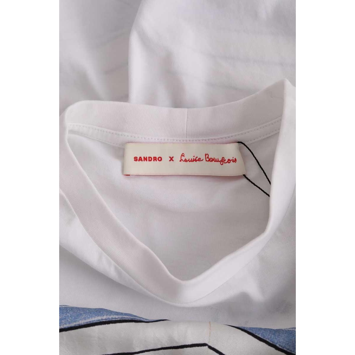 T-shirt - Très Bon État blanc, SANDRO