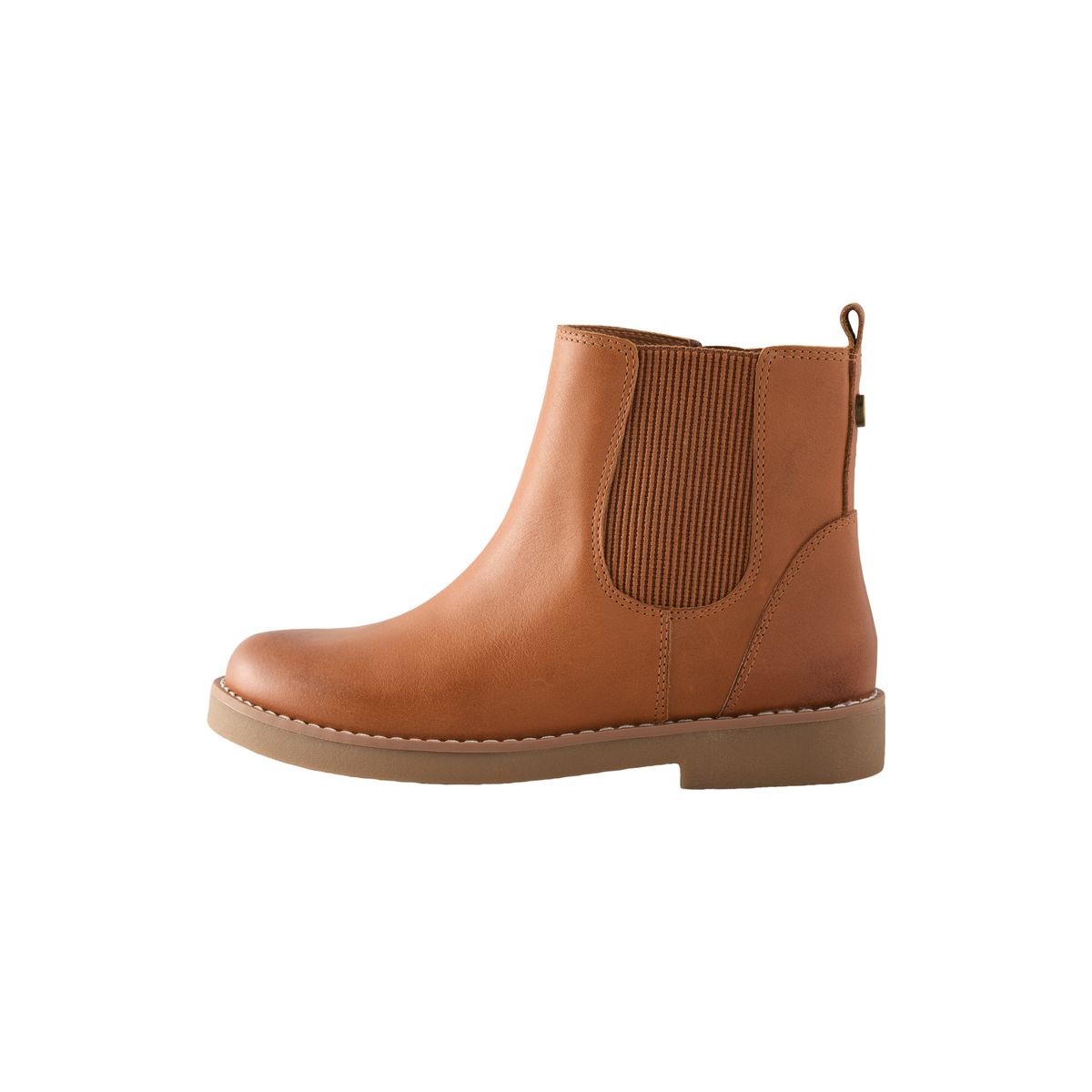 Bottes chelsea en cuir marron fauve, NEXT