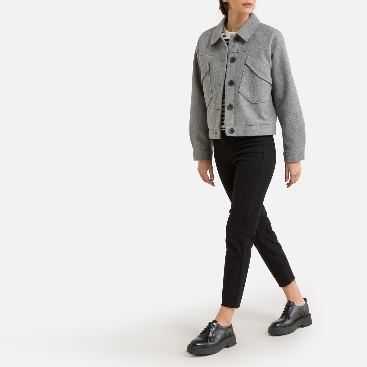 Jean droit noir, ONLY