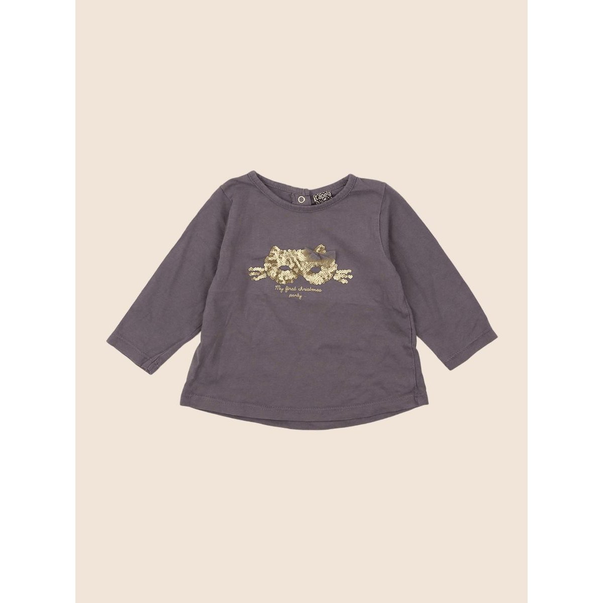 Tee-shirt - Très bon état gris, TAPE A L'OEIL