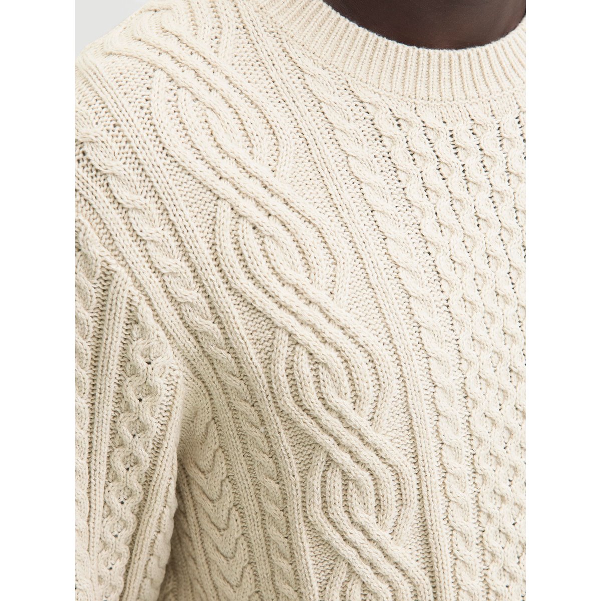 Pull En Maille silver lining, JACK & JONES