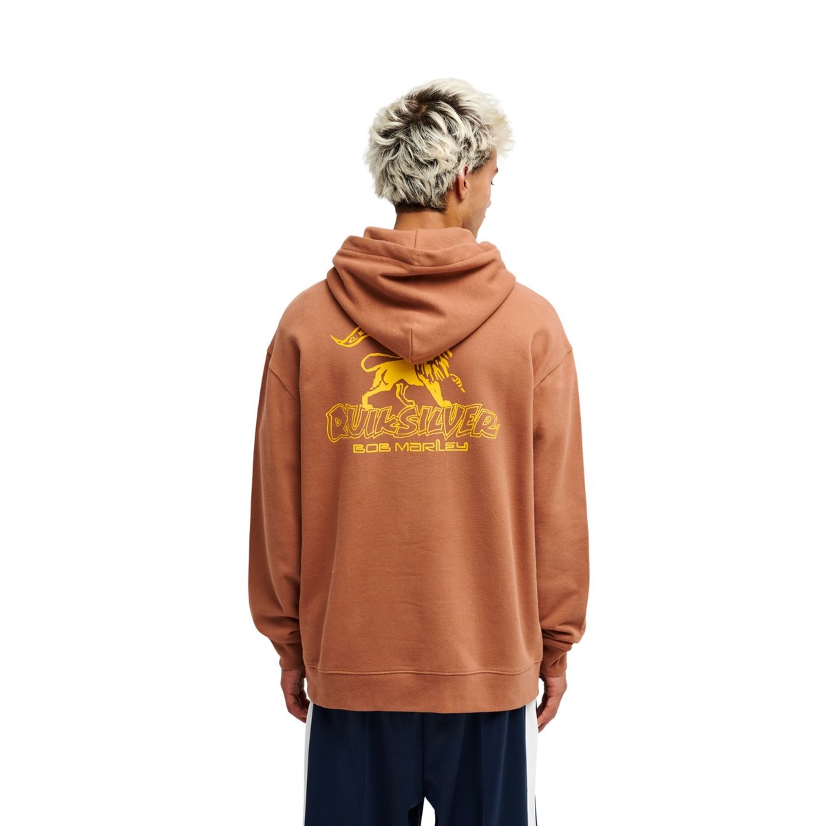 Sweat capuche BOB MARLEY ZION marron rawhide, QUIKSILVER