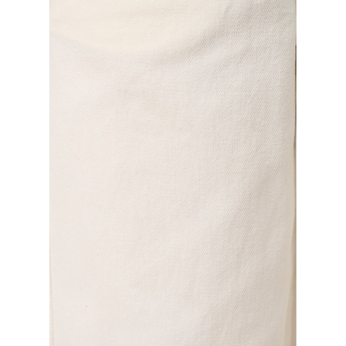Pantalon barrel en coton taille haute naturel, HUMILITY