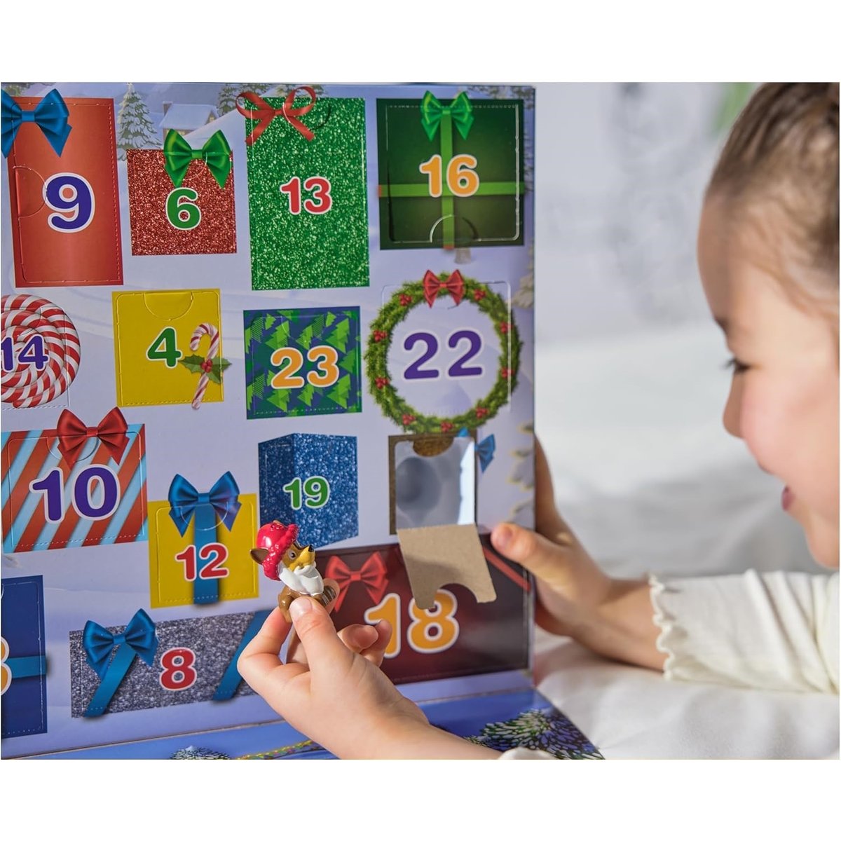 Paw Patrol - Pat Patrouille - Calendrier de l'avent Pat Patrouille 2025 multicolore, SPIN MASTER