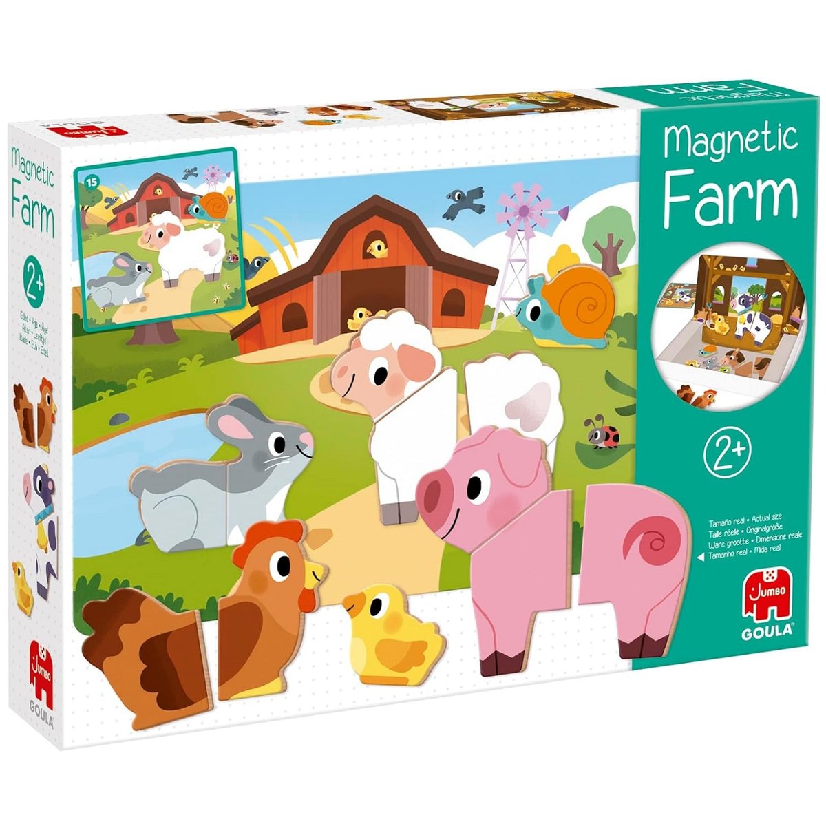 Ferme magnétique blanc, GOULA