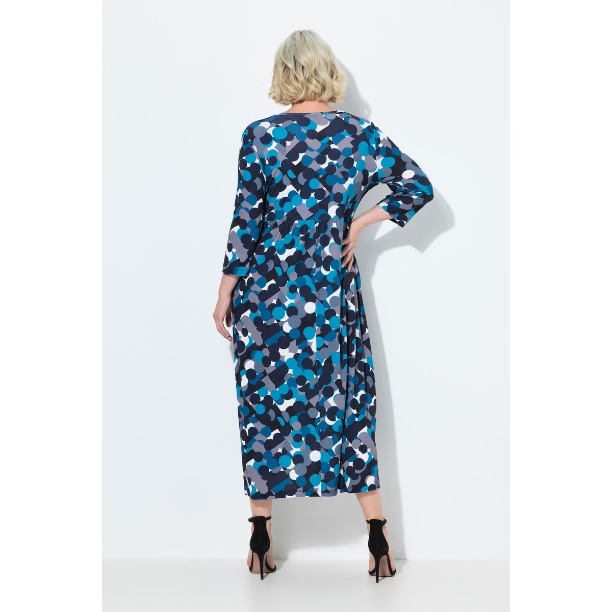 Robe en jersey noir, ULLA POPKEN