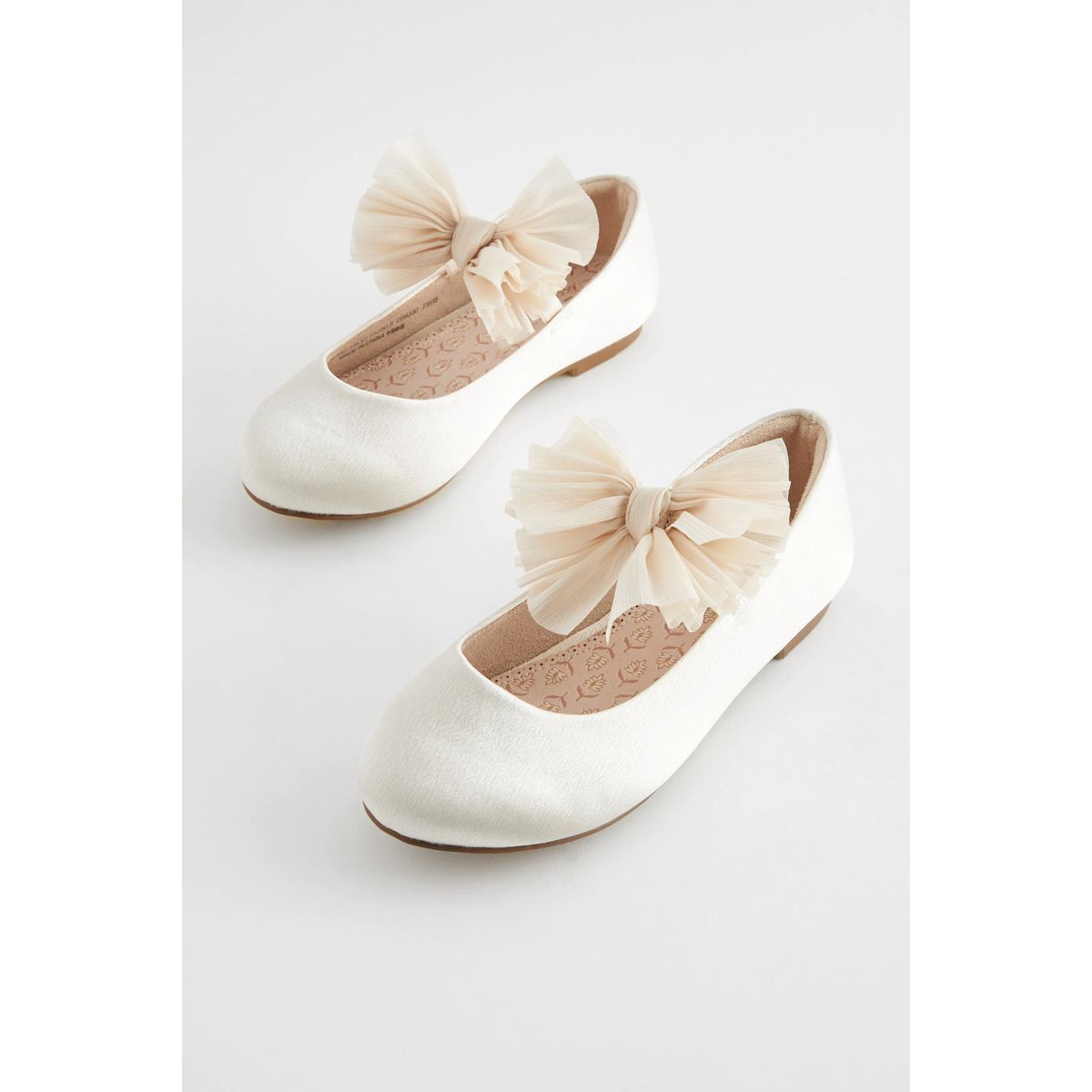 Ballerines de demoiselle d'honneur doré/crème, NEXT