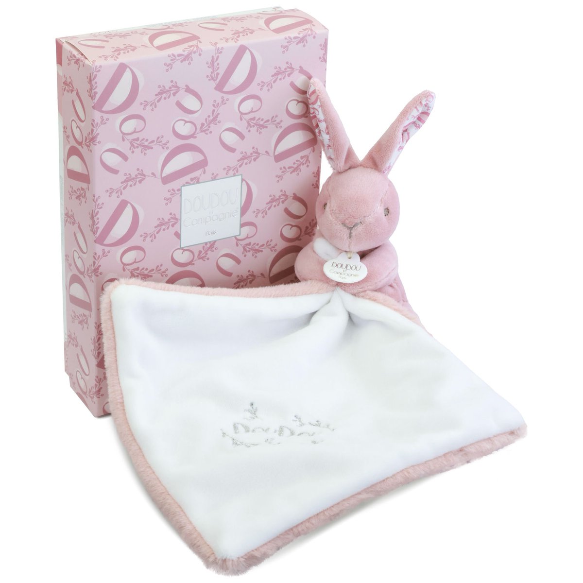 Lapin Doudou rose, DOUDOU ET COMPAGNIE