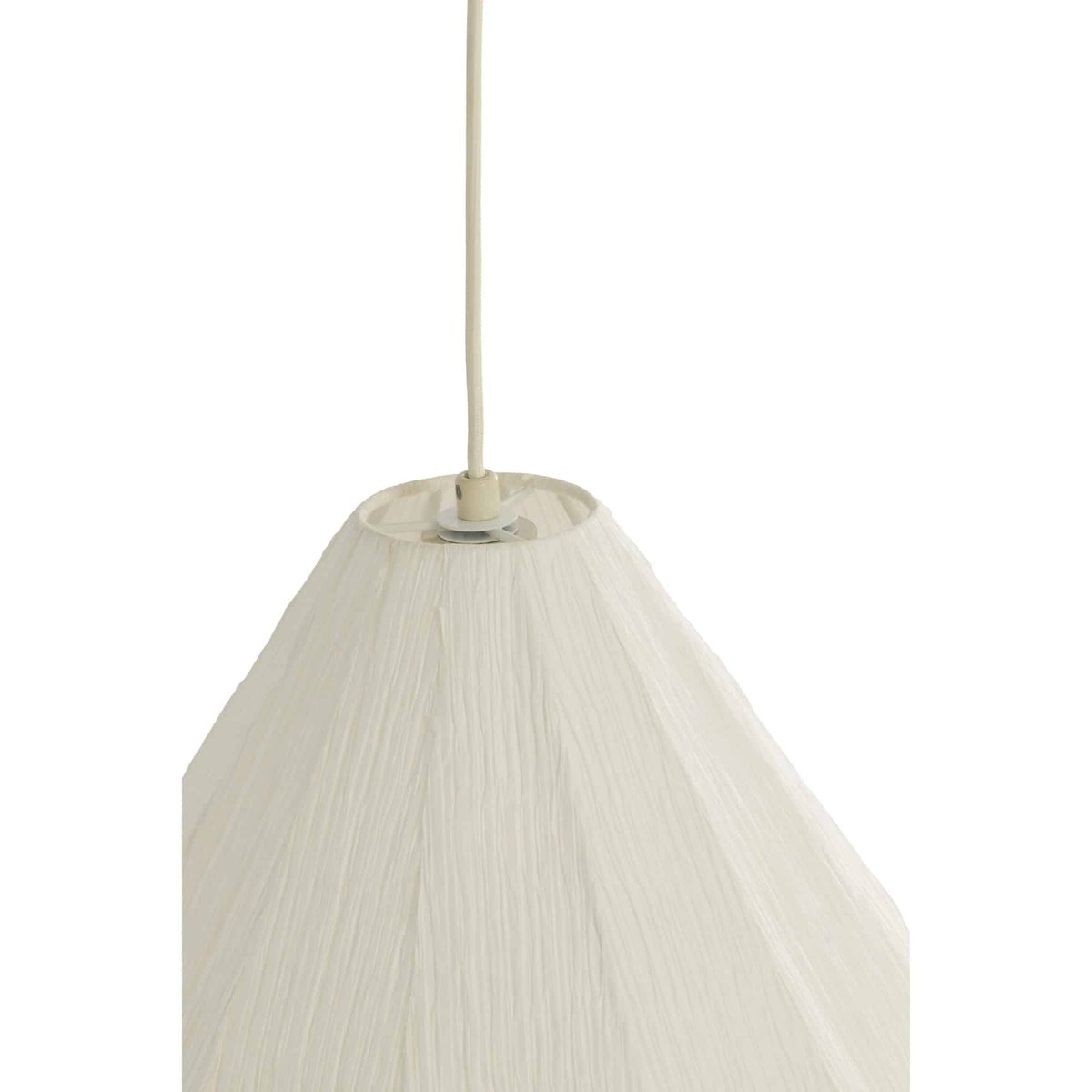 Lampe Suspendue Métal SARELLA blanc, LIGHT & LIVING