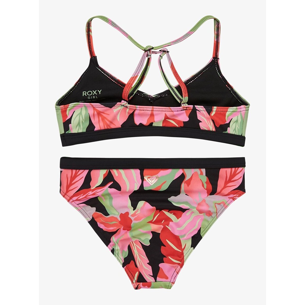 Maillot de bain 2 pièces imprimé multicolore, ROXY