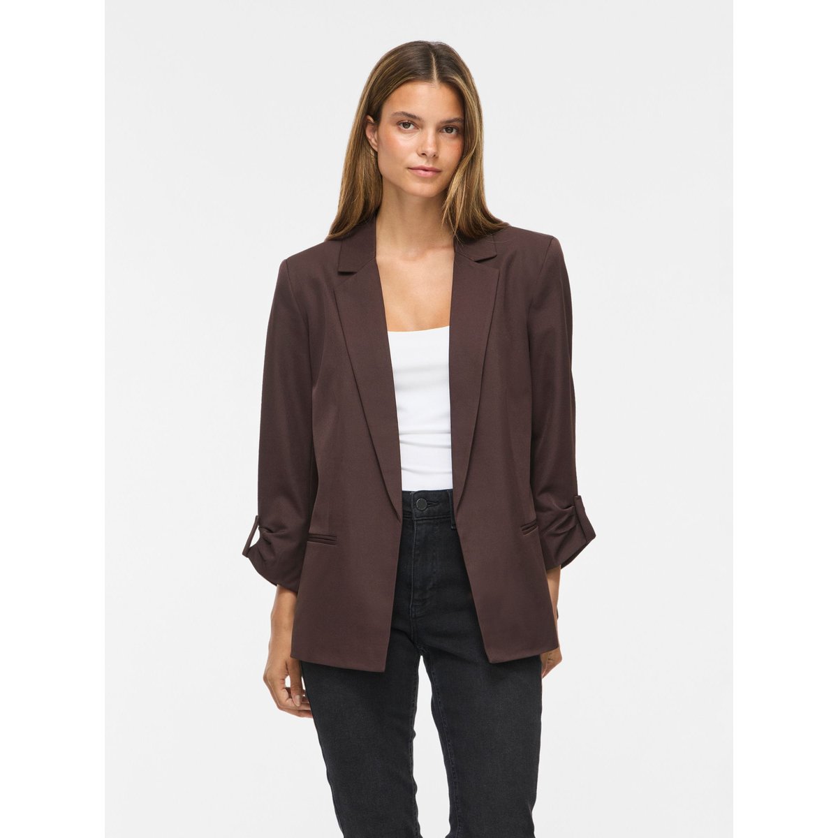 Blazer marron - coffee bean1, VILA