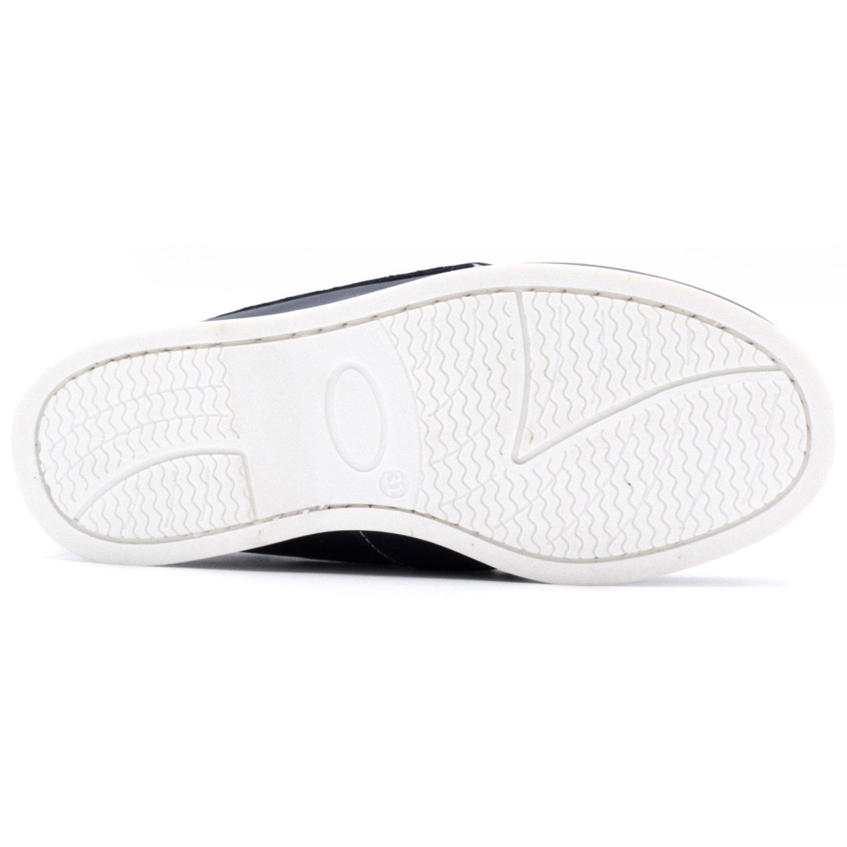 Chaussures bateau enfant en cuir, faciles à enfiler - BONI BOAT bleu marine, BONI&SIDONIE