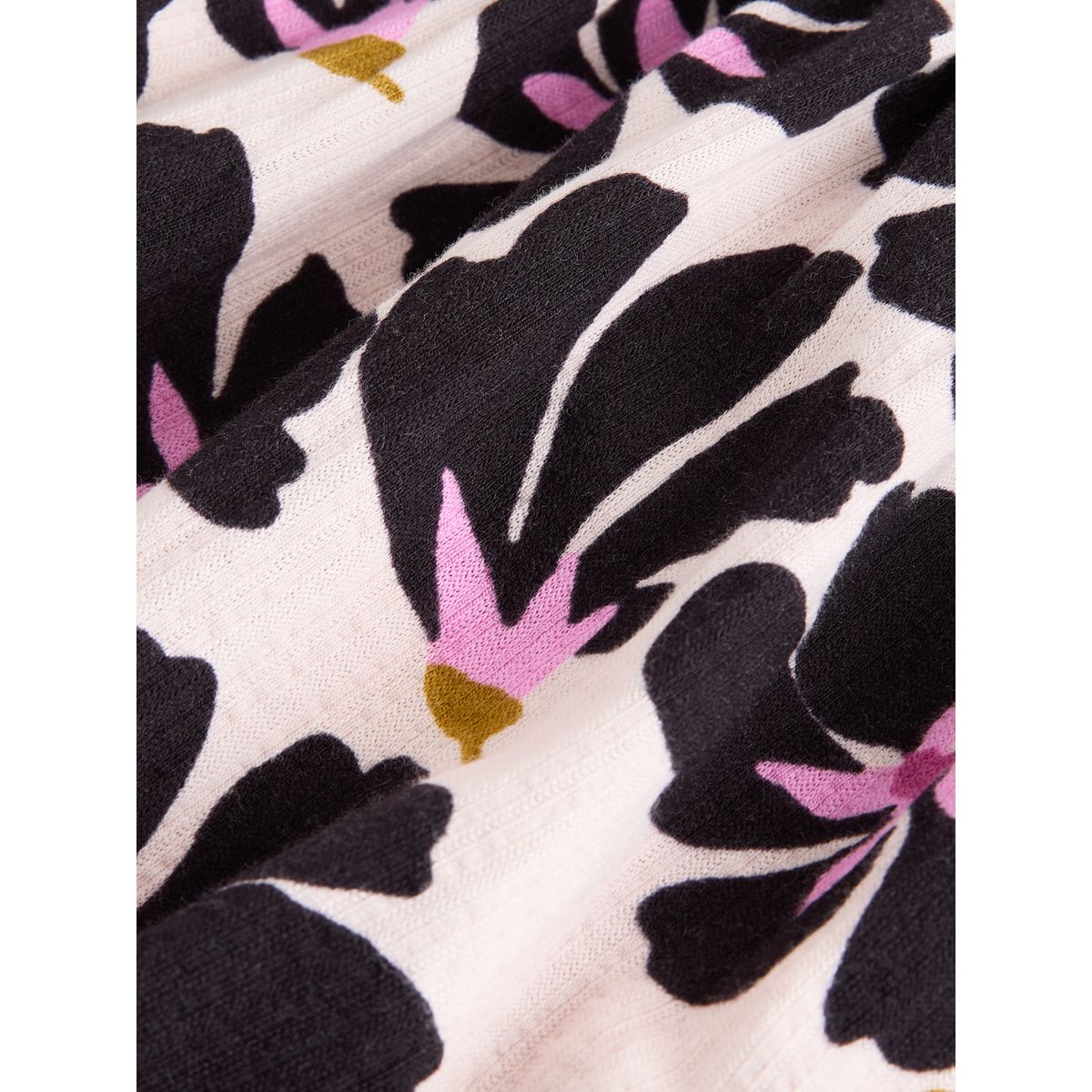 Robe en jersey monochrome floral, NEXT