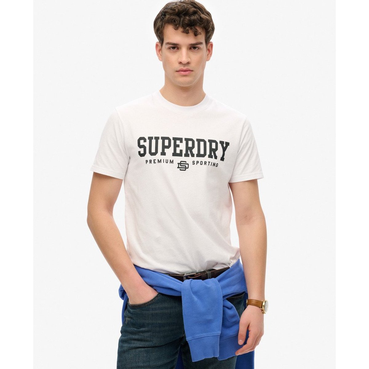 T-shirt Core Sports optic, SUPERDRY