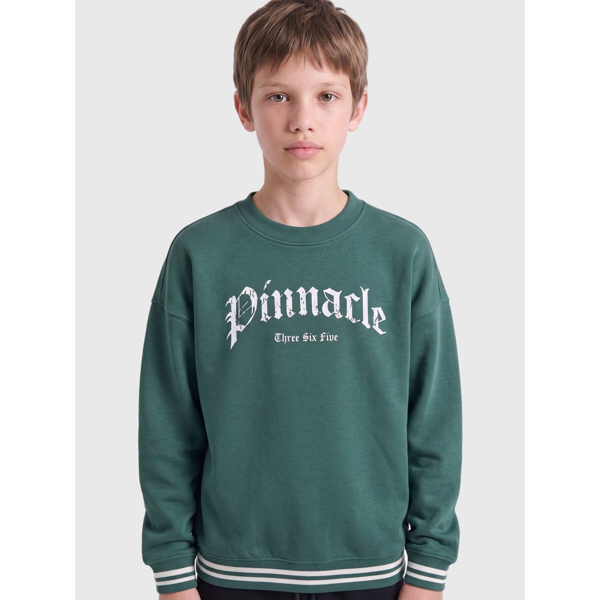 Sweat-Shirt trekking green 1, ONLY & SONS JUNIOR