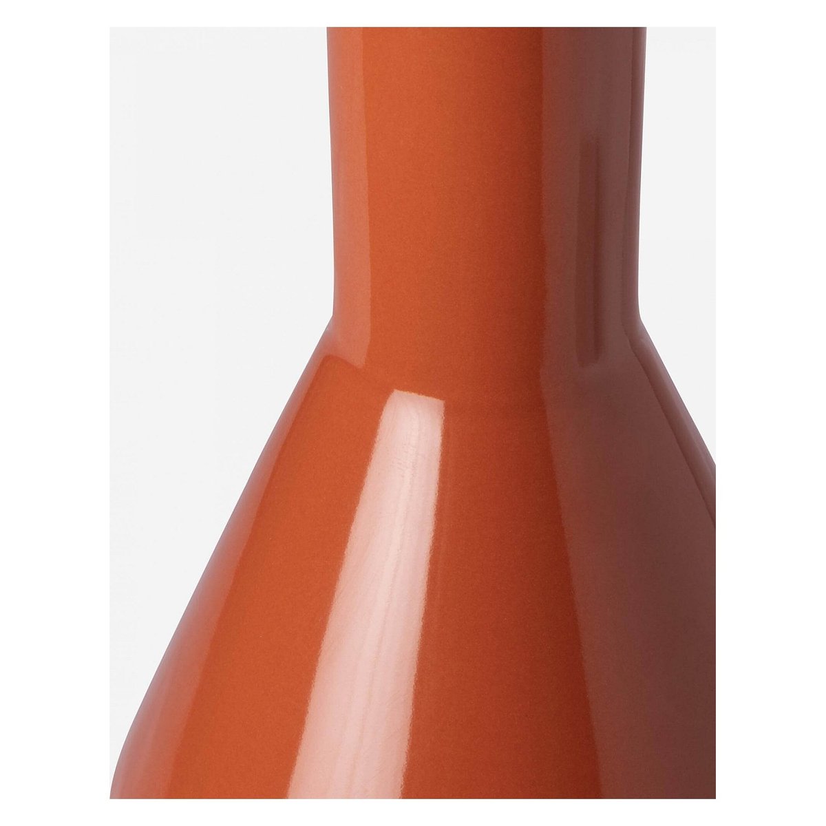 Vase grès SOFIA orange, HABITAT