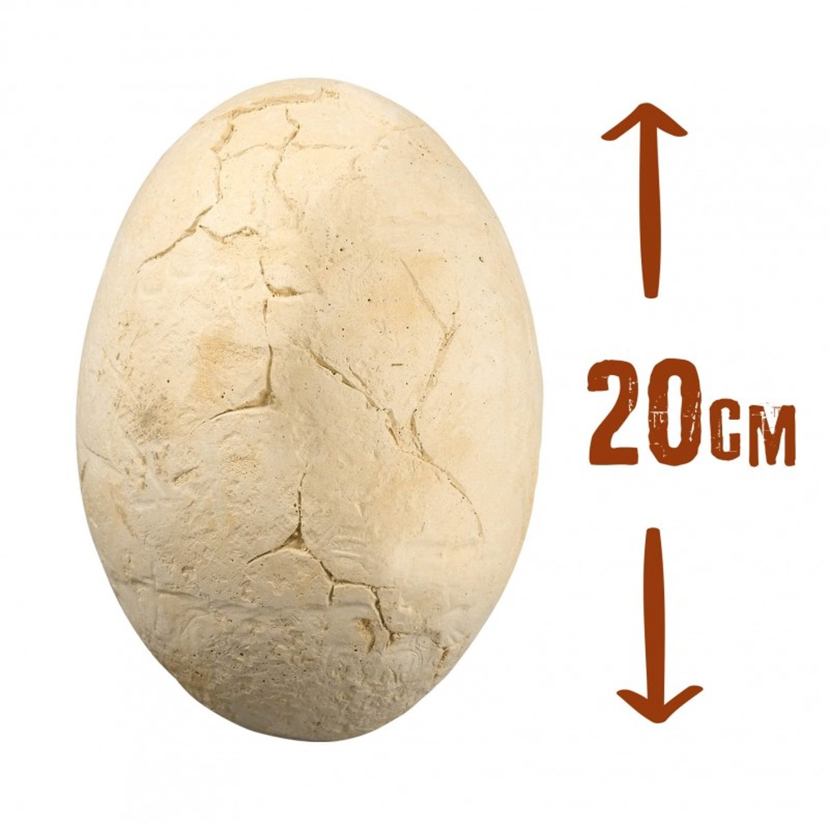 Mega Dino Egg beige, BUKI FRANCE