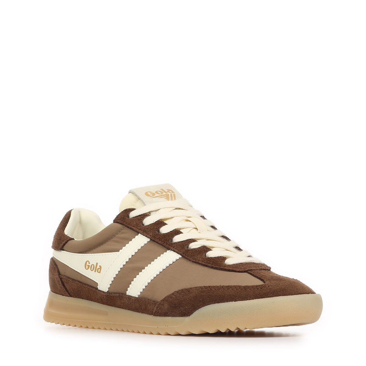 Baskets FIREFLY otter dark brown off white, GOLA