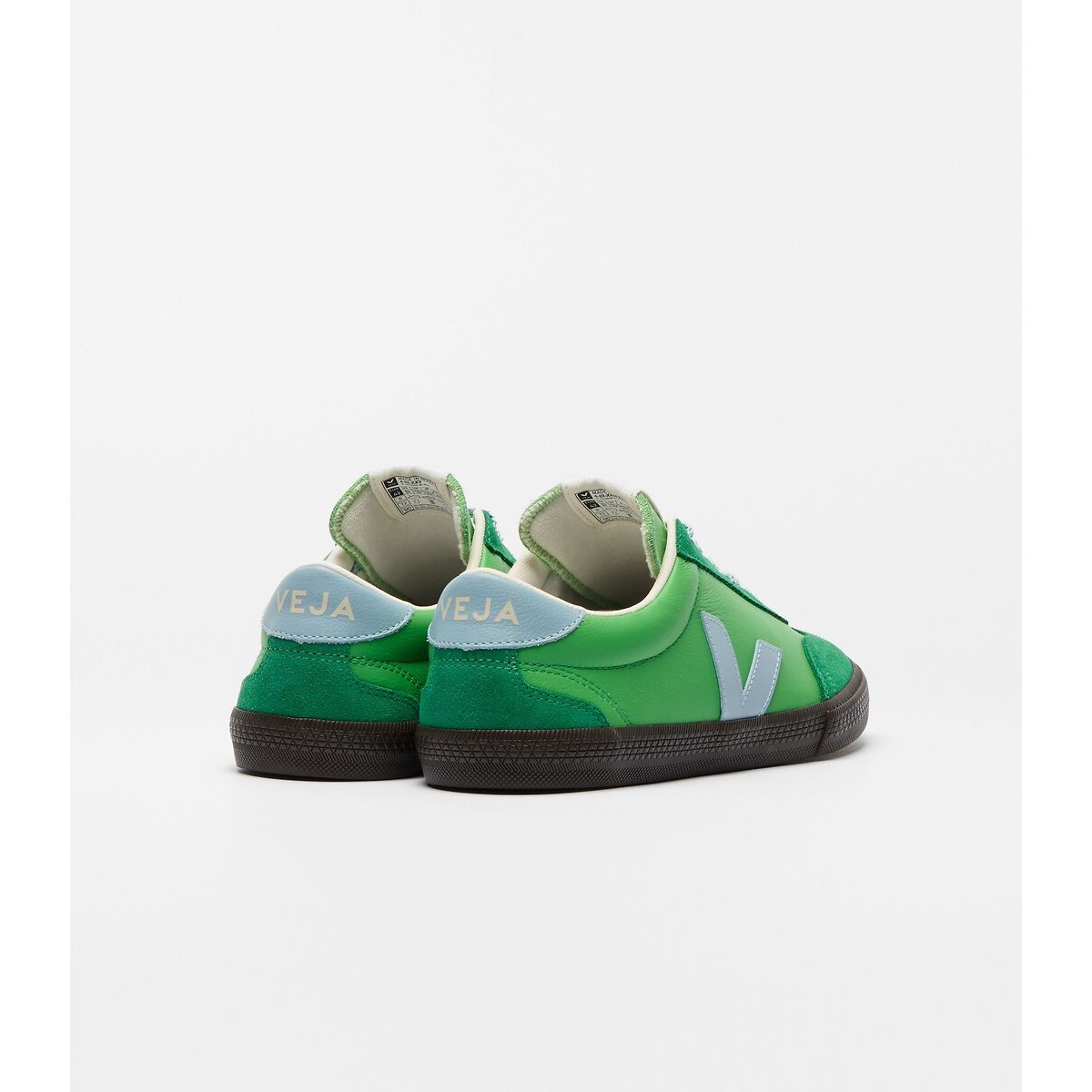 Volley Leather Trainers green, VEJA