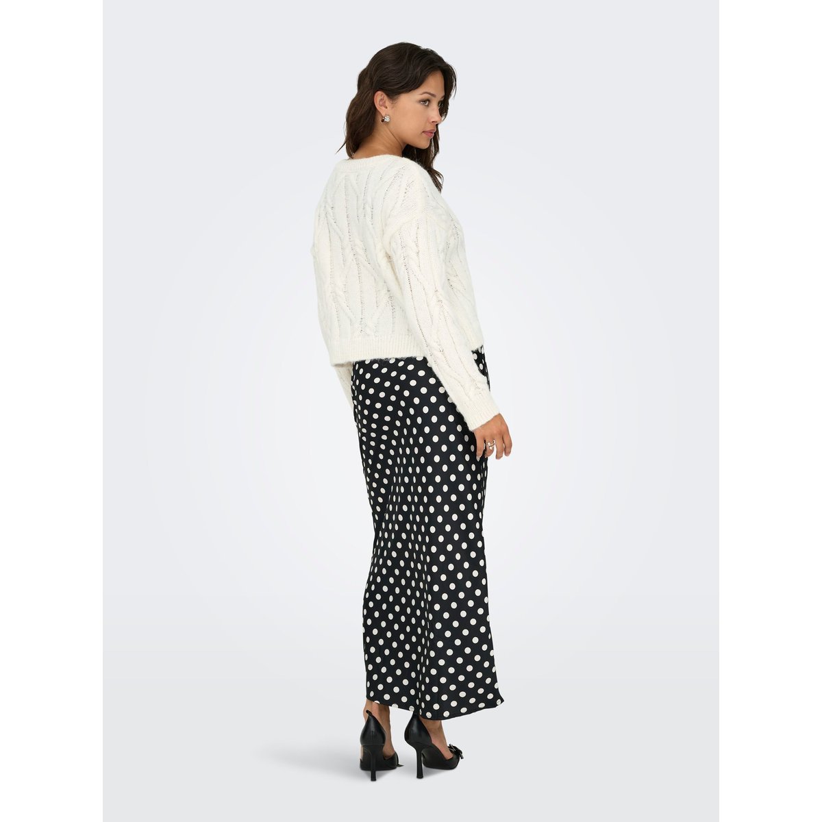 Pull En Maille cloud dancer, ONLY