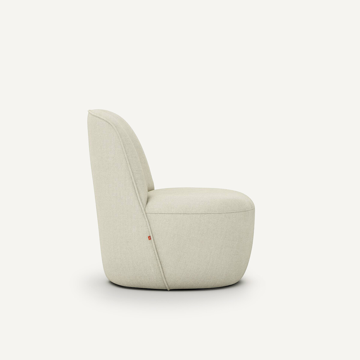 Draaifauteuil in chambray linnen, Rosebury ecru, AM.PM X EMMANUEL GALLINA