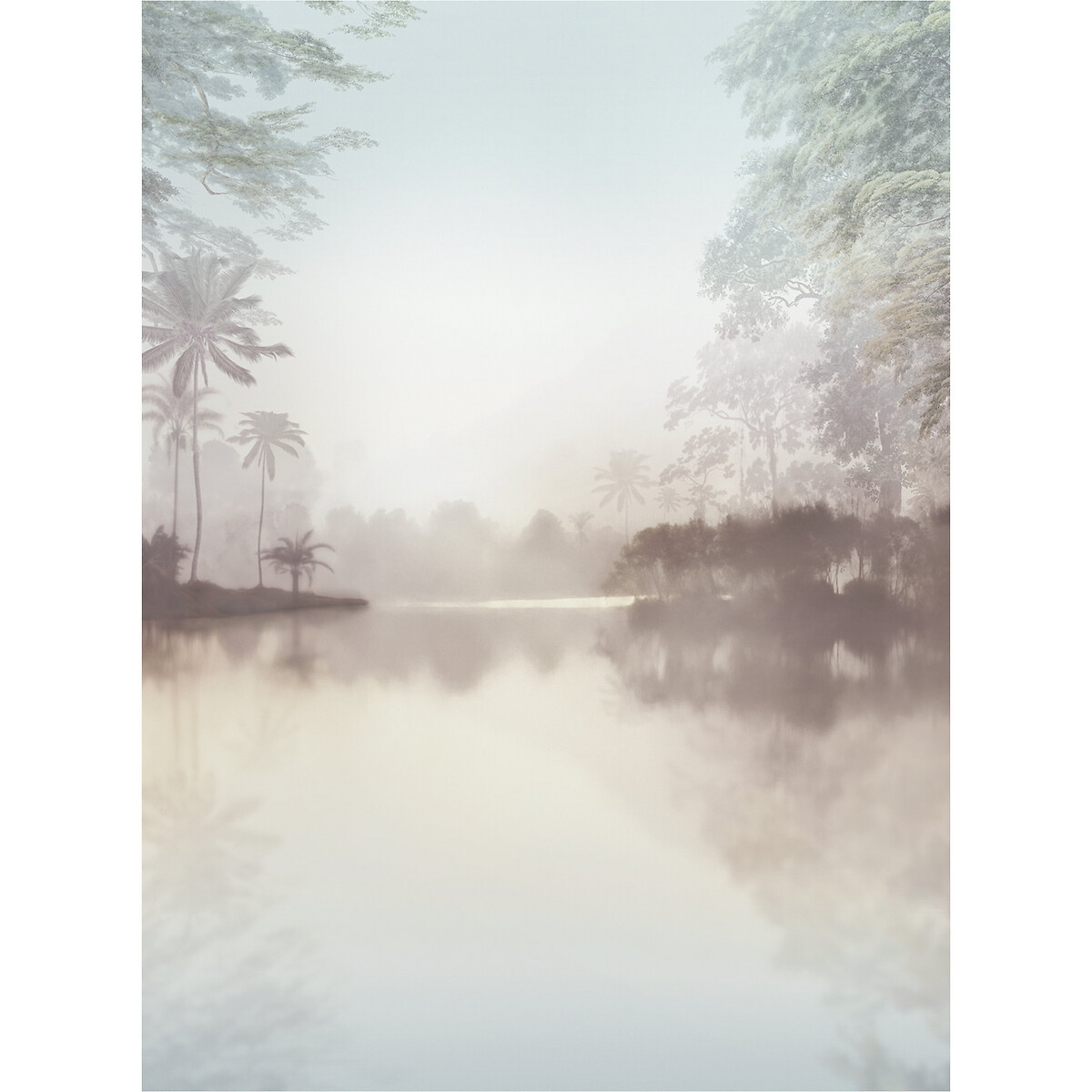 Papel de parede foto mural Lac Trupical Pure, da Interelife multicolor, INTERELIFE