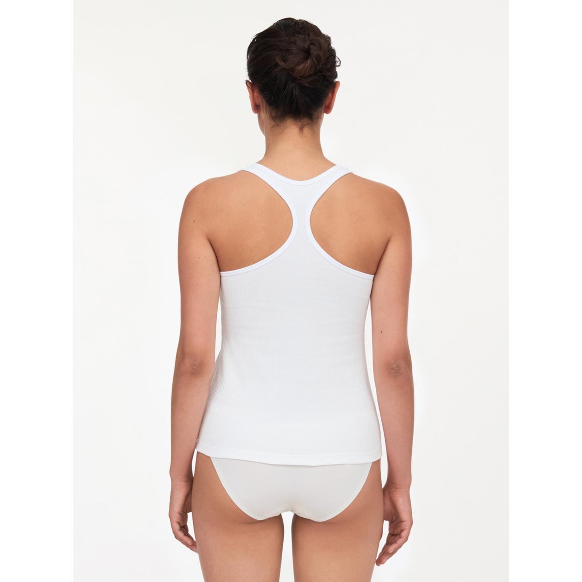Débardeur COTTON COMFORT blanc, CHANTELLE