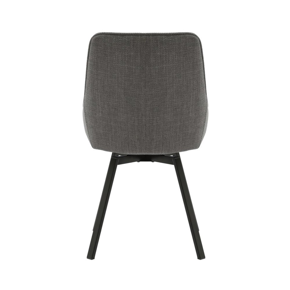 Chaise repas pivotante gris gris clair, ZAGO