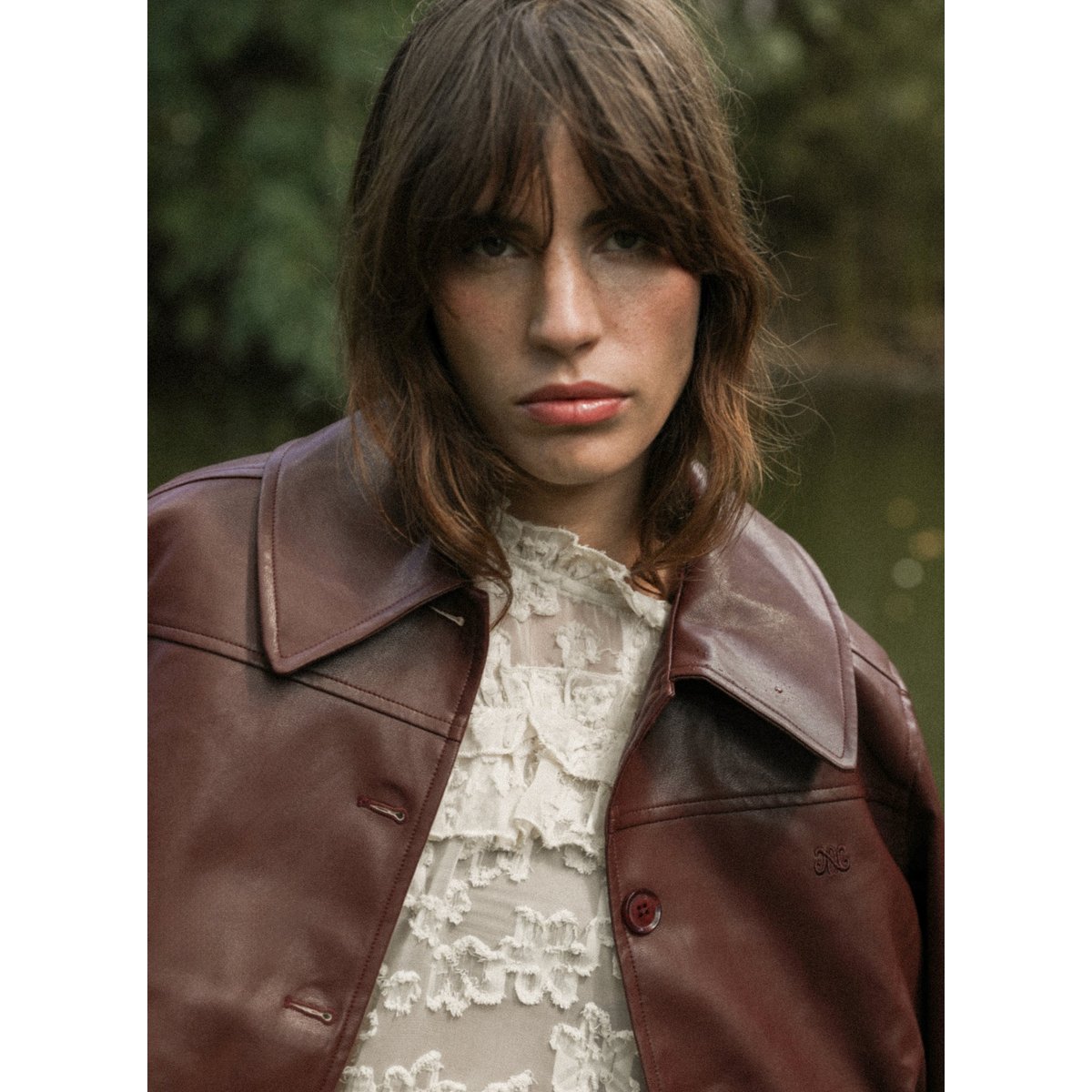 Veste CLAUDIANE wine, AN'GE
