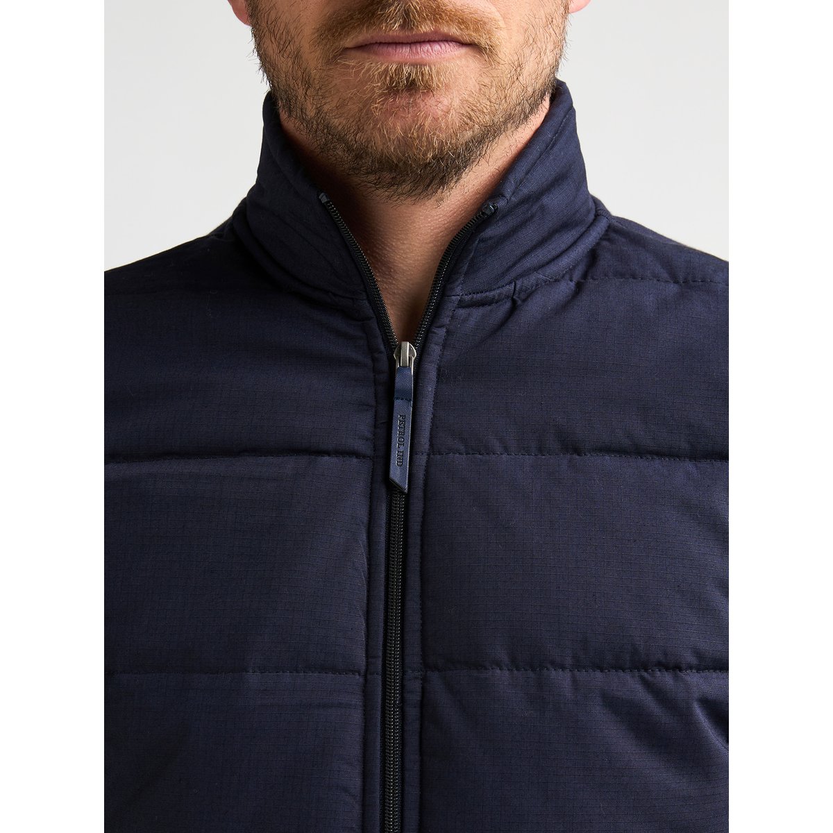 Pull matelassé hybride millcrest bleu royal navy, PETROL INDUSTRIES