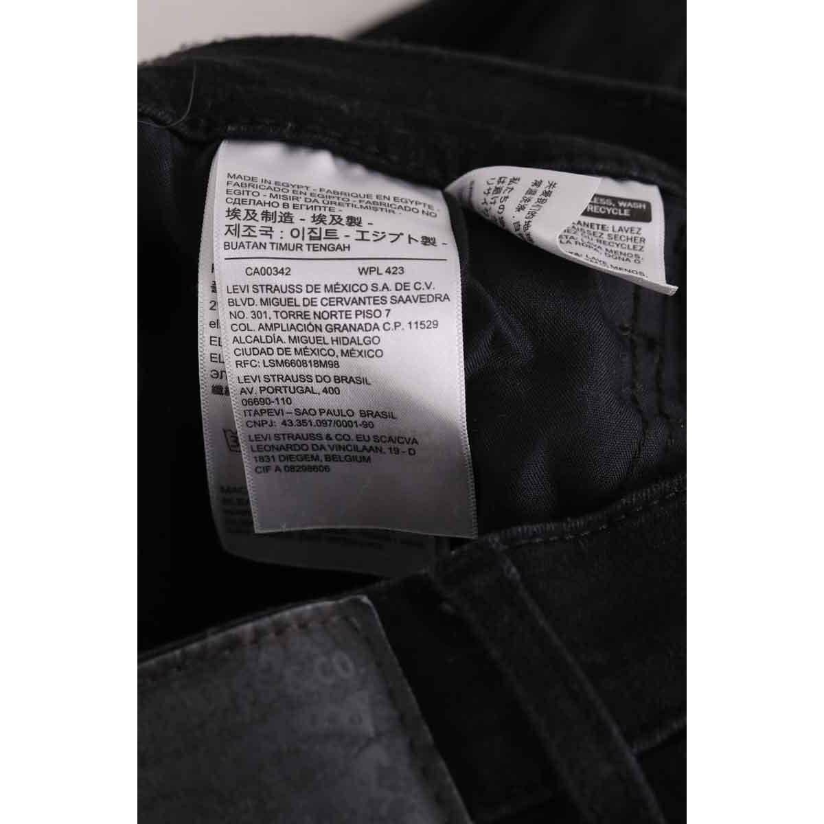 Jean slim - Très Bon État noir, LEVI'S