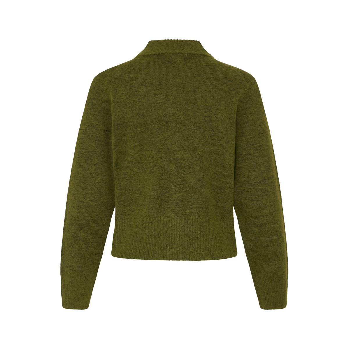 Cardigan manches longues vert avocado melange, B.YOUNG