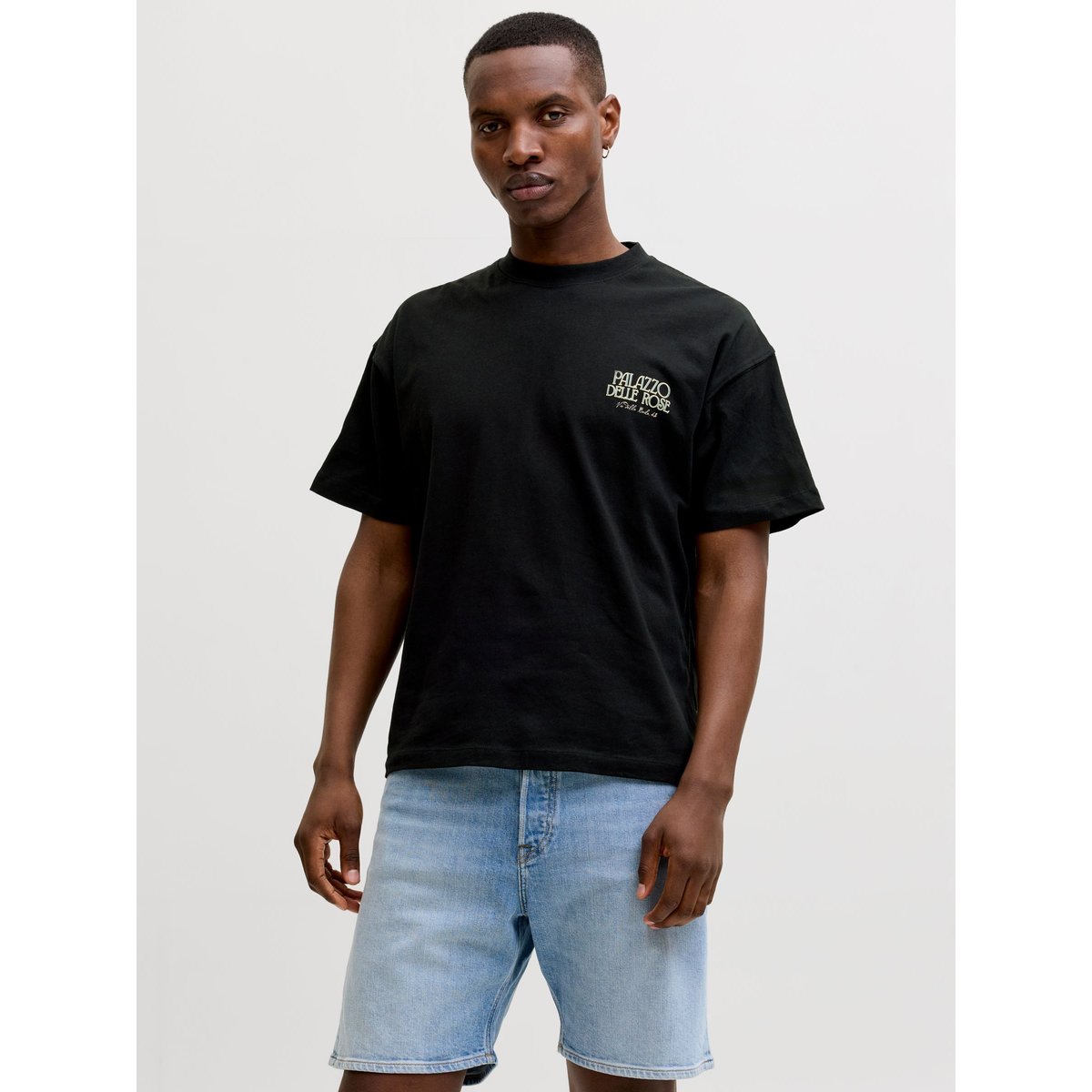 T-Shirt black 1, JACK & JONES